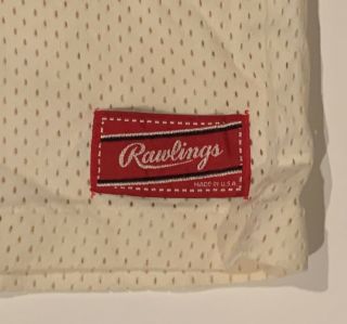 Vintage 1970 ' s Princeton University Rawlings Brand Game Worn Football Jersey Old 4