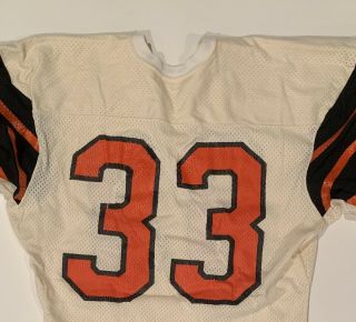 Vintage 1970 ' s Princeton University Rawlings Brand Game Worn Football Jersey Old 8