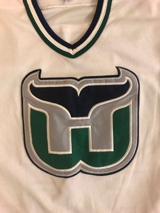 Rare Vintage Starter NHL Hartford Whalers Brendan Shanahan Hockey Jersey 3