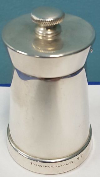 Faneuil By Tiffany & Co.  Sterling Silver Pepper Mill Grinder 27