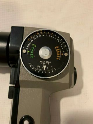 Vintage Asahi Pentax Spotmeter V Light Meter,  Strap,  made in japan 2