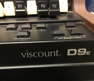 Vintage Viscount D9e Hammond Emulator Oberheim Ob3 Unit Organ