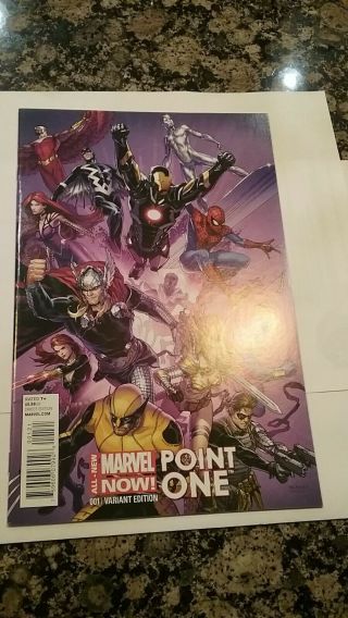 All Marvel Now Point One Variant First App Kamala Kahn Rare 1/75 Mcniven