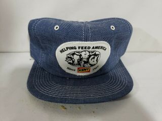 Vintage Kent Feeds K - Brand Hat Snap Back