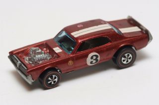 C24 Vintage Mattel Hot Wheels Redline 1970 Red Nitty Gritty Kitty The Spoilers