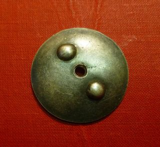 Silver Nut Screw Plate For Russian Soviet Wwii Order Red Star Patriotic War Look