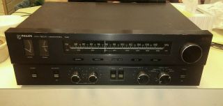 PHILIPS High Fidelity Labs Pre Amplifier Model 5721,  Tuner 6731 RARE PAIR NR 11