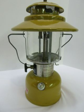 RARE Coleman Gold Bond 228H Lantern Dec - 1973 6