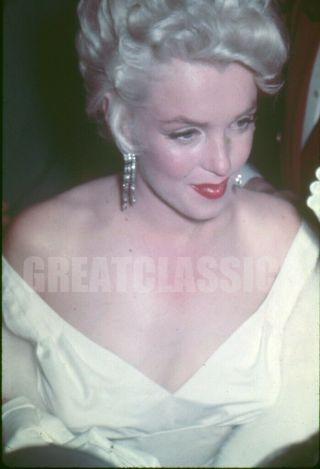Marilyn Monroe Seven Year Itch Premiere 1955 Color Vintage Transparency