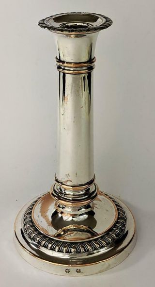 Matthew Boulton George Iii Old Sheffield Plate Candlestick C1800