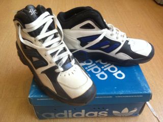 Og 1990s Adidas Streetball 3 074153 Size 8.  5 Vintage Sneakers