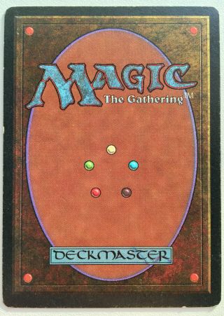 1994 Magic The Gathering MTG Legends The Abyss Rare Card Lightly Played Flat 2
