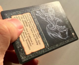 1994 Magic The Gathering MTG Legends The Abyss Rare Card Lightly Played Flat 5
