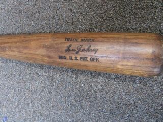 LOU GEHRIG YANKEES FULL SIZE VINTAGE STYLE BASEBALL BAT 35 INCH 2