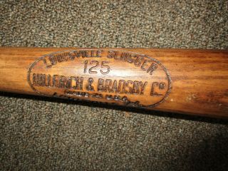 LOU GEHRIG YANKEES FULL SIZE VINTAGE STYLE BASEBALL BAT 35 INCH 4