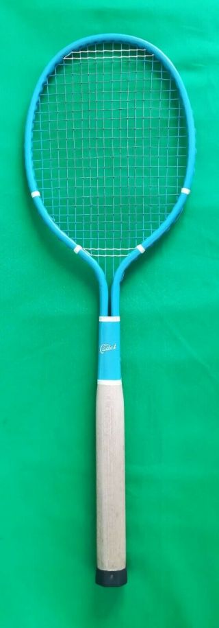 Vintage DAYTON CADET tennis racket in rare collectible L4 3