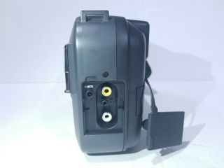 Vintage JVC GR - EZ1 Camcorder Compact Video Camera VHSC Cassette,  Video Cables 4