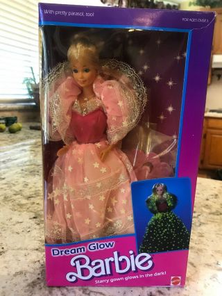 Barbie Dream Glow Doll Glow In Dark Gown Vintage Toys R Us