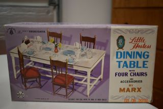 Vintage Marx Little Hostess Dining Table