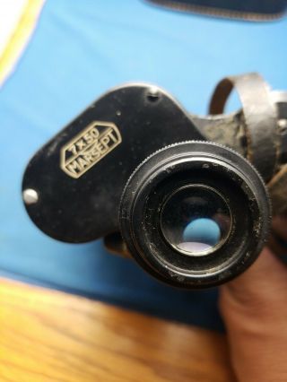 Vintage 1940 ' s German E.  Lietz Wetzlar Binoculars 7x50 Marseptit 555028 WWII 6