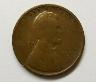 1909 S Vdb Wheat Penny - Rare And Desirable