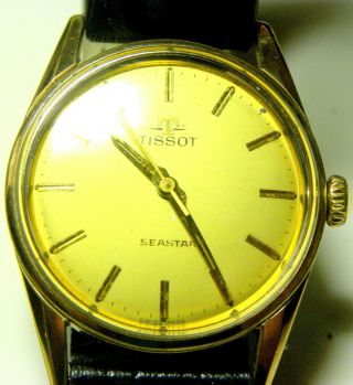 Vintage Tissot Seastar Automatic Men ' s Watch 5