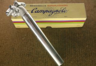 Vintage Nos Nib Campagnolo Nuovo Record Superleggero 27 Seatpost Seat Pillar