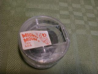 Vintage Mighty Mouse - S.  O.  S.  - Mini Film Projector Reel - 7304 Hong Kong