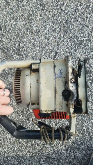 vintage stihl 040 chainsaw power head rare model 3