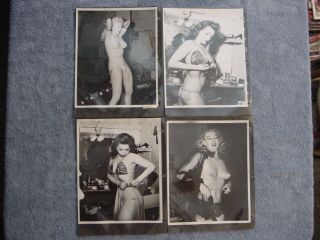 Vintage Burlesque Photo Album Professional Photographer Archive
