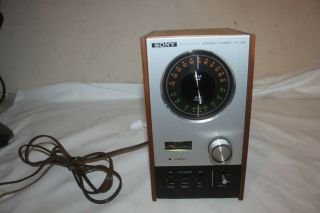 Sony St - 88 Solid State Stereo Tuner Wood Vintage