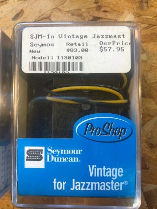 Seymour Duncan SJM - 1n/1b Vintage Fender Jazzmaster Guitar Pickup Set 3