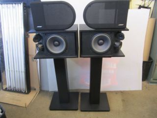 Vintage Pair Bose 4.  2® Series Ii Direct/reflecting® Speakers Without Stands,