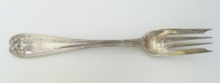 Tiffany & Co.  Sterling Silver Colonial Salad Fork 6.  75 " D4111