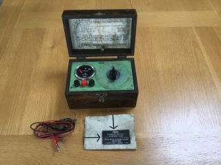 Vintage Smiths Automotive Electrical Instrument Tester Sr/d366