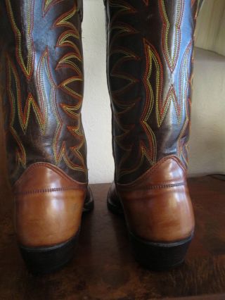 Vintage NOCONA Cowboy Boots - about the cost of the recent resole sz 10 3