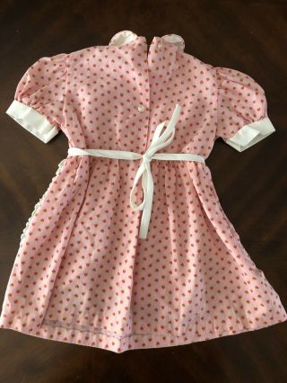 Vintage Strawberry Shortcake Childs Dress Petite Frock 4