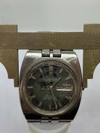 Vintage Omega Constellation date/day 168.  045 / 368.  845 Automatic Caliber 751 2