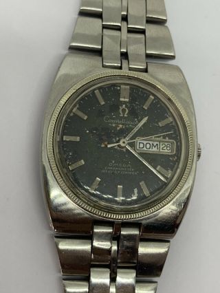 Vintage Omega Constellation date/day 168.  045 / 368.  845 Automatic Caliber 751 4