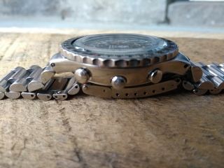 Vintage Tag Heuer Pilot quartz watch chronograph or restauration 6