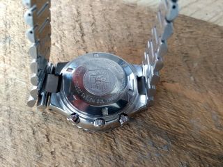 Vintage Tag Heuer Pilot quartz watch chronograph or restauration 8