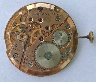 Vintage Ulysse Nardin Chronometer Hand Winding Mens Watch Movement