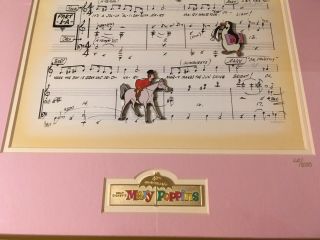 RARE Disney MARY POPPINS Jolly Holiday Frame 8 Pin Set LE 500 Limited Edition 4