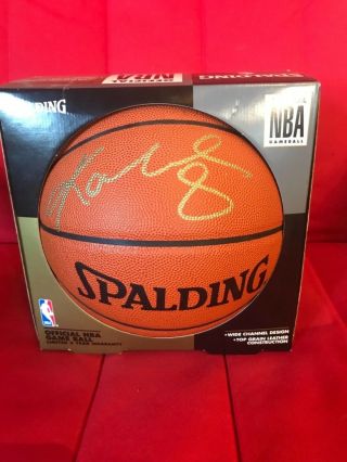 Rare Vintage From The 1990’s Kobe Bryant Autograph 8 On Official Nba Ball
