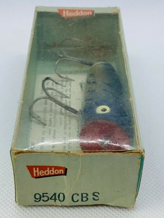Heddon Chugger Spook Vintage Lure CBS Clear Blue Seagull Tough Color 6