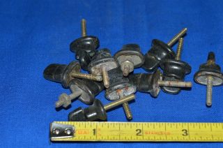 ANTIQUE MOTORCYCLE HARLEY DAVIDSON KNUCKLEHEAD WINDSHIELD SIDECAR COVER CLIPS 2