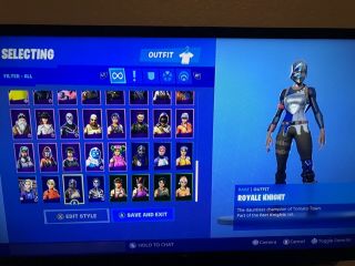 Rare fortnite account,  black knight,  Rare Mako glider,  all battlepasses,  STW 3