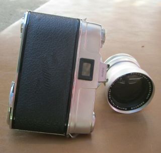 Vintage Kodak Retina Reflex III 35MM Camera & Extra Lens - Leather cover 5