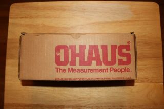 Vintage Ohaus Rcbs 10 - 10 Precision Reloading Scale Old Stock