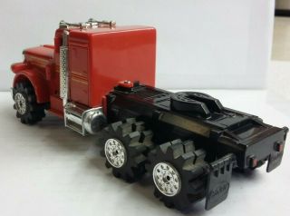 Vintage Schaper STOMPER Semi Red Peterbuilt 4 x 4 Truck Not 4